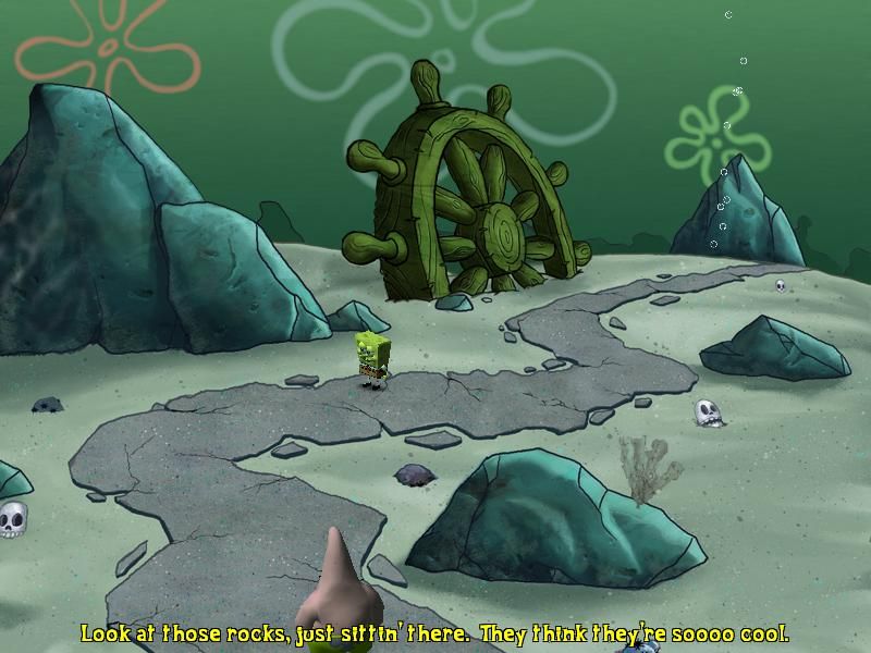 The SpongeBob SquarePants Movie (Windows) screenshot: SpongeBob as we know him...