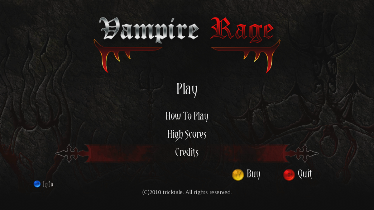 Screenshot of Vampire Rage (Xbox 360, 2010) - MobyGames