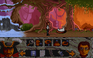 Hook (DOS) screenshot: Jogging Area