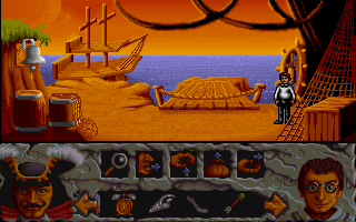 Hook (DOS) screenshot: The Avenger