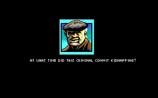 Dick Tracy: The Crime-Solving Adventure (DOS) screenshot: Copy protection