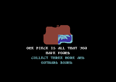 Sabre Wulf (Commodore 64) screenshot: Ultimate's usual rhyming