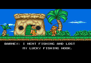 The Flintstones (Genesis) screenshot: Another quest
