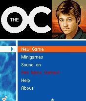 The OC (J2ME) screenshot: Main game screen