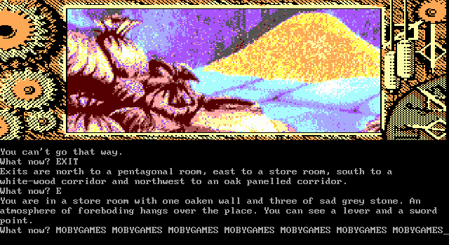Time and Magik: The Trilogy (DOS) screenshot: Price of Magik - Store room (EGA)