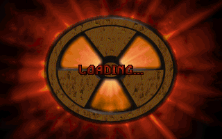 Duke Nukem 3D (DOS) screenshot: Loading screen
