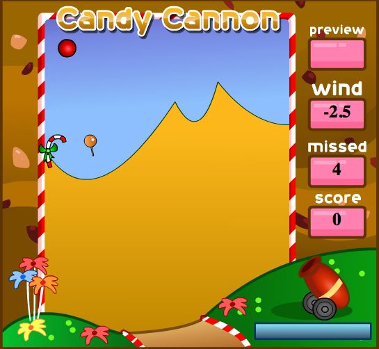 Screenshot of Candy Cannon (Browser, 2006) MobyGames