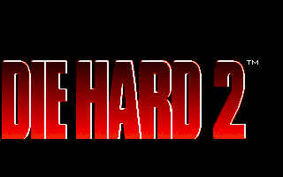 Die Hard 2: Die Harder (DOS) screenshot: Title screen 1 (VGA).