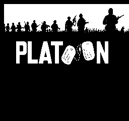 Platoon (NES) screenshot: Title