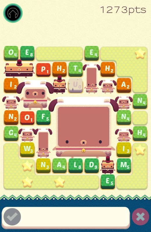 Screenshot of Alphabear (Android, 2015) - MobyGames