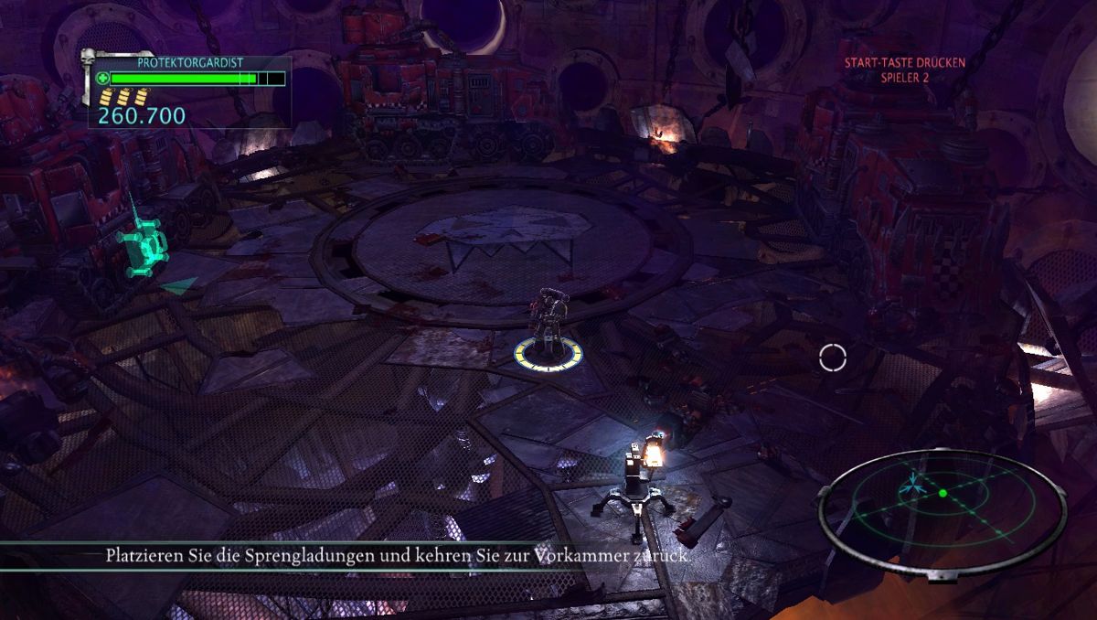 Warhammer 40,000: Kill Team (Windows) screenshot: Placing some detonation charges.