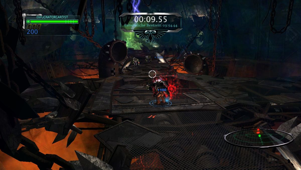 Warhammer 40,000: Kill Team (Windows) screenshot: Vanguard Veteran has a plasma pistol...