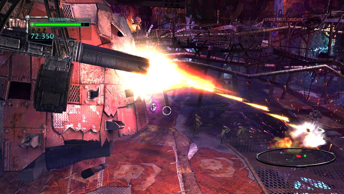 Warhammer 40,000: Kill Team (Windows) screenshot: Fighting the last boss