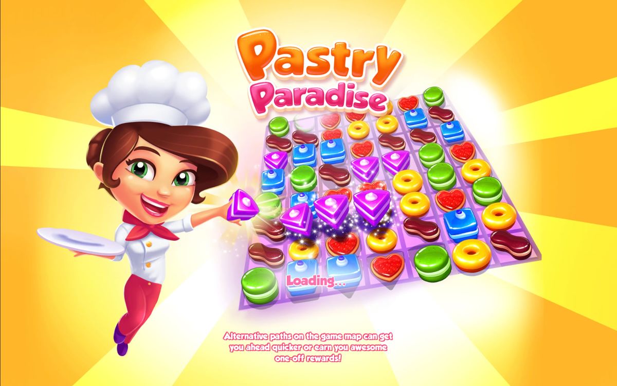 Pastry Paradise (Windows Apps) screenshot: Title screen