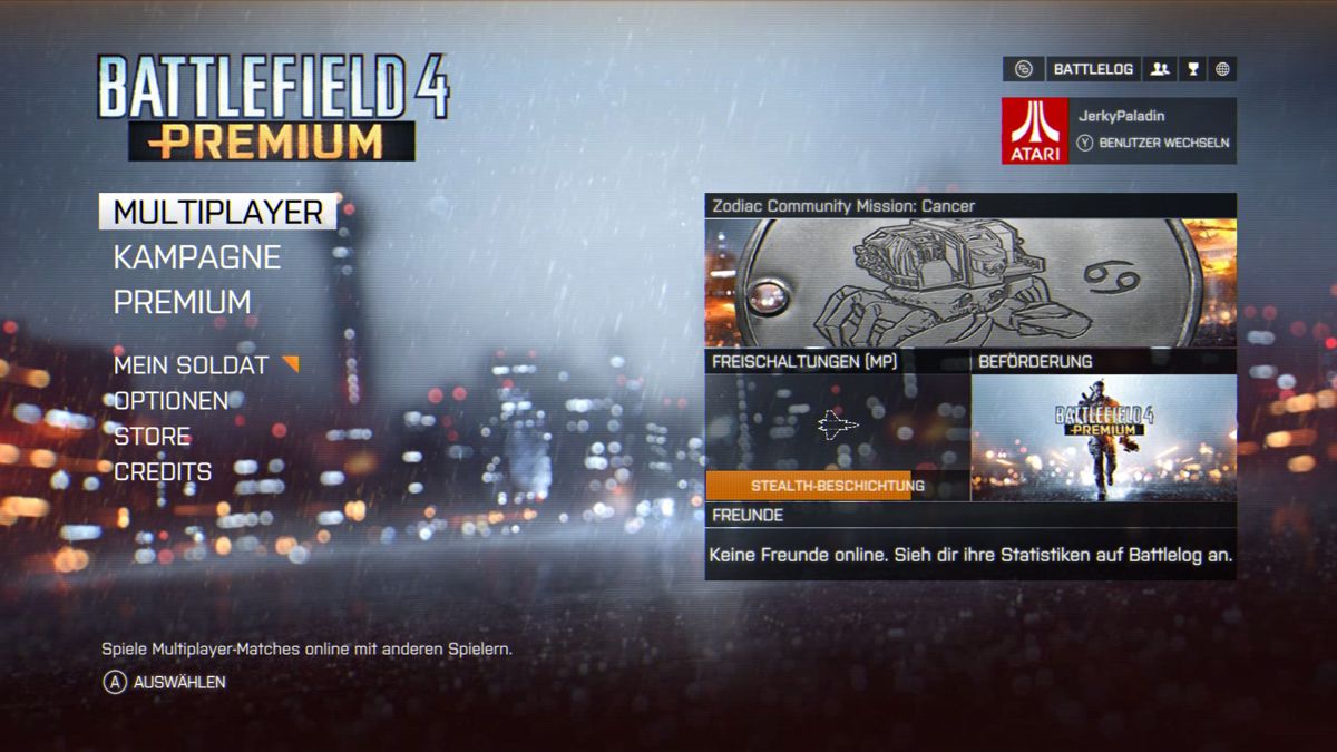 Battlefield 4 (premium edition)