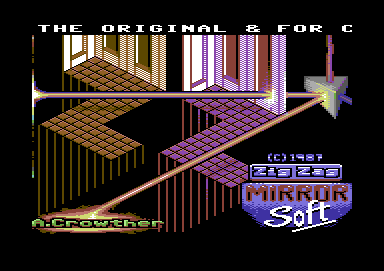 Zig-Zag (Commodore 64) screenshot: Loading screen