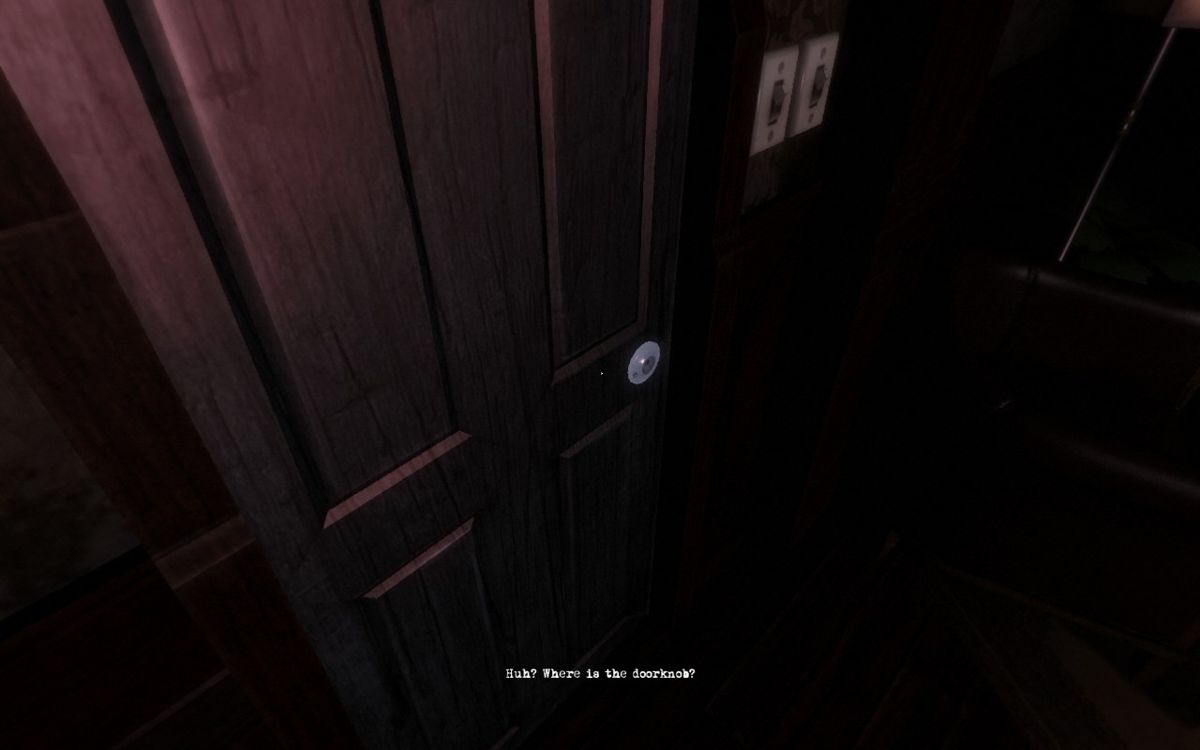The Guest (Windows) screenshot: No doorknob