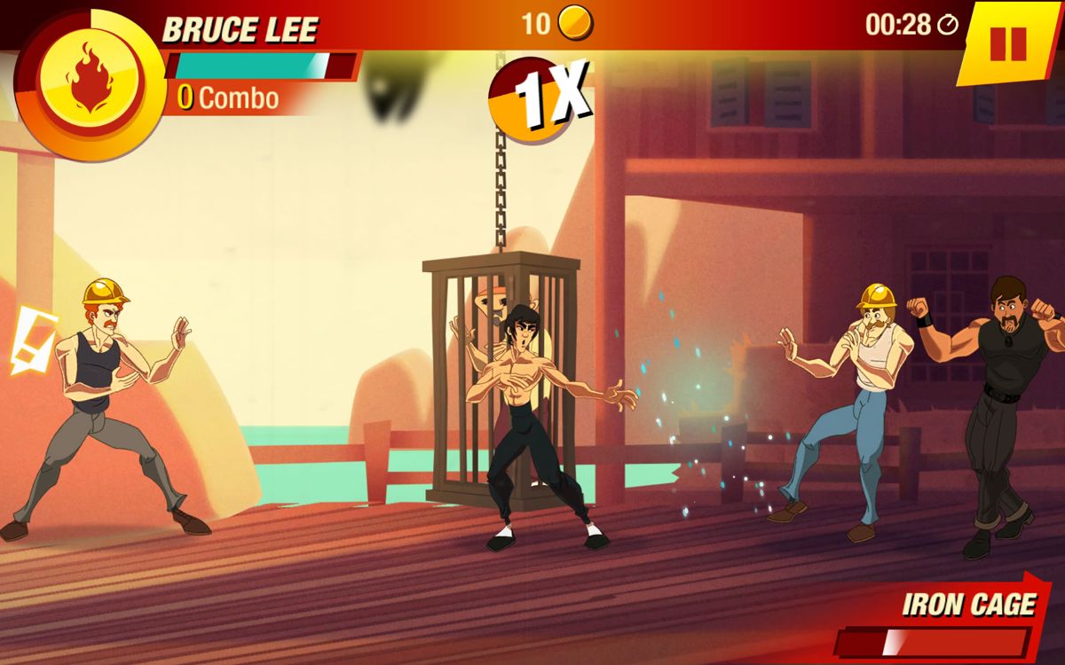 Screenshot of Bruce Lee: Enter The Game (Android, 2014) - MobyGames