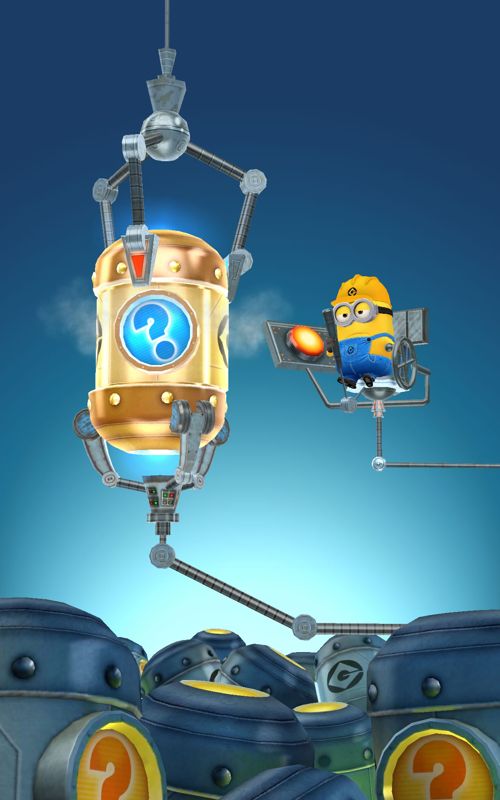 Despicable Me: Minion Rush (Android) screenshot: Hopefully the prize pod will deliver something interesting.