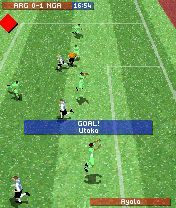 FIFA Soccer 2004 (N-Gage) screenshot: GOAL!