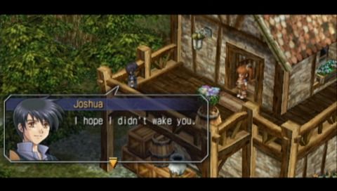 Screenshot of The Legend of Heroes: Trails in the Sky (PSP, 2004