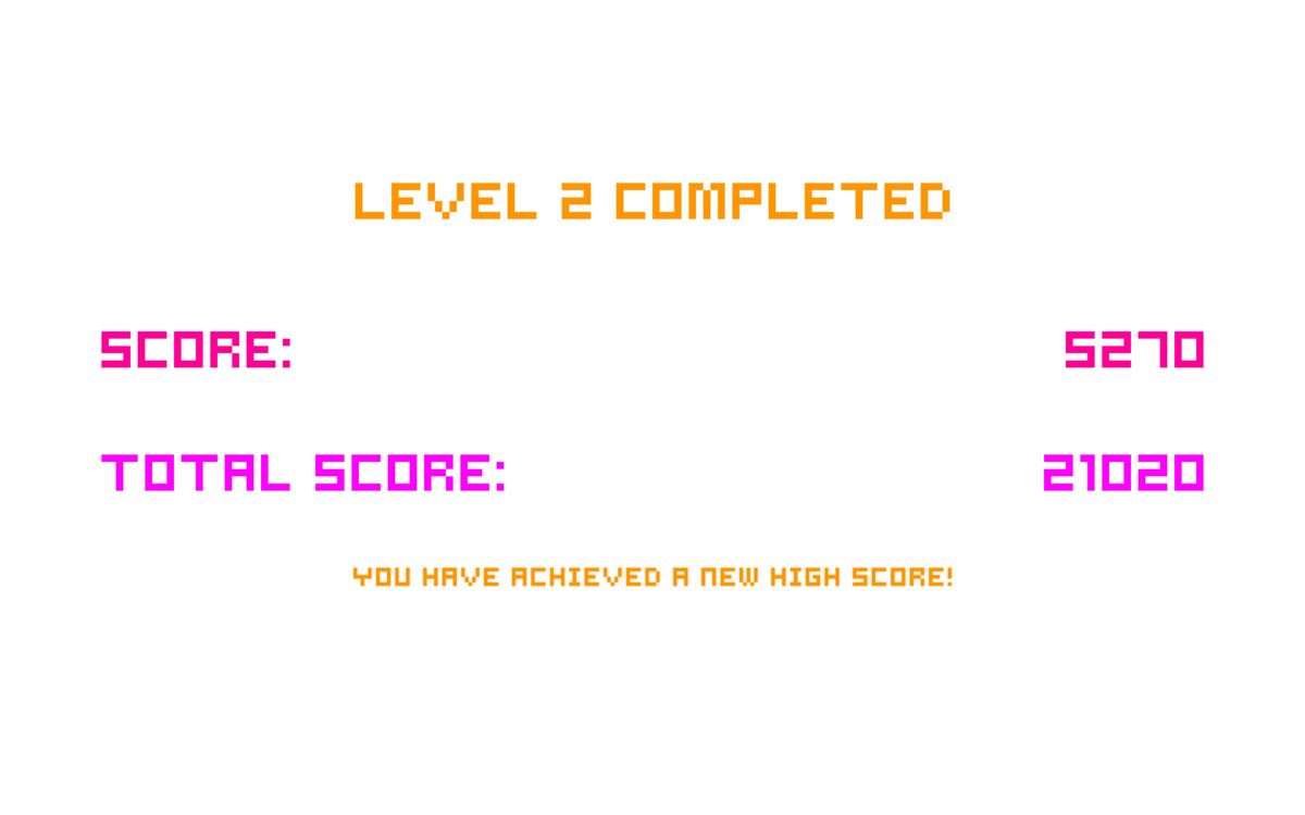 EVAC (Android) screenshot: Results for the second level