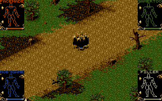 Shadowlands (DOS) screenshot: An alternate layout (VGA)
