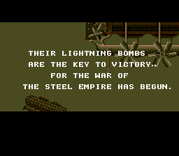 Steel Empire (Genesis) screenshot: Intro