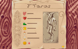 Diggers (Amiga) screenshot: F'Targs clan