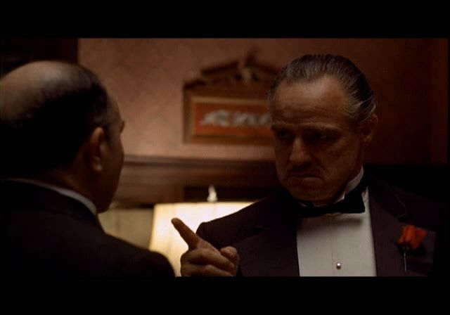 The Godfather: The Game (Windows) screenshot: You can unlock clips from the movie.