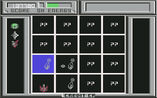 Blasteroids (Commodore 64) screenshot: A lot more sectors to conquer