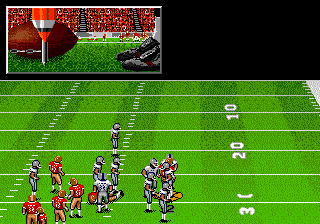 Madden NFL '94 (Genesis) screenshot: Close, but it's a first down