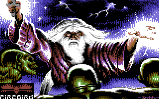 Enlightenment (Commodore 64) screenshot: Title screen