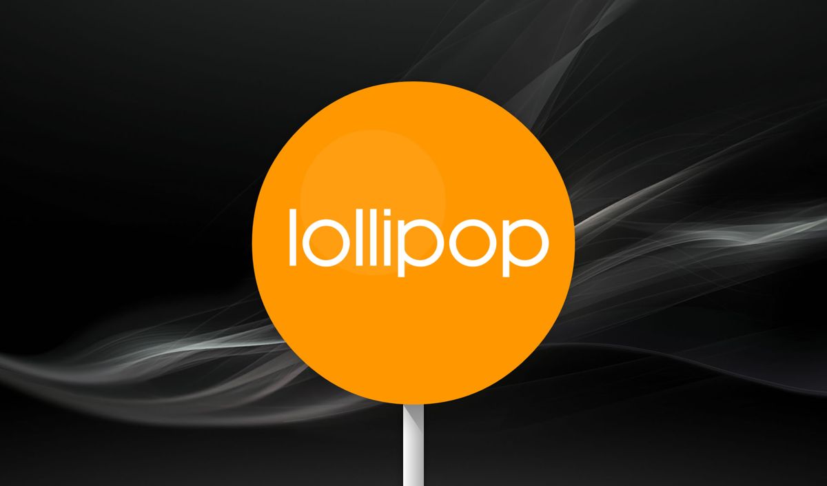 Android Lollipop (included games) (Android) screenshot: After tapping the version number in the settings, a lollipop appears. Tap it repeatedly and the game will start.