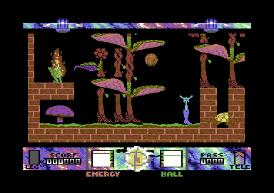 Heatseeker (Commodore 64) screenshot: Heat probe full of heat