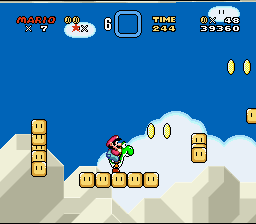 super mario world screenshots