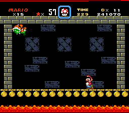Super Mario World (SNES) screenshot: Morton Koopa