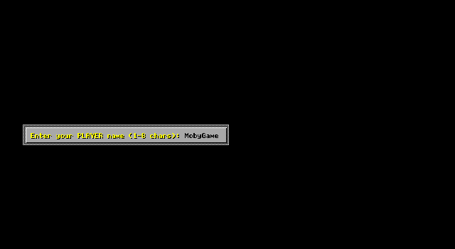 Hero's Heart (DOS) screenshot: Generating a character.