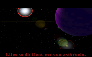 Star Crusader (DOS) screenshot: Opening cinematic