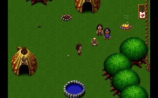 Legends (DOS) screenshot: Cry baby