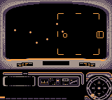 Star Trek: Generations - Beyond the Nexus (Game Boy) screenshot: Navigation (SGB)