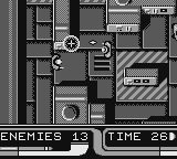 Star Trek: Generations - Beyond the Nexus (Game Boy) screenshot: Away mission firefight