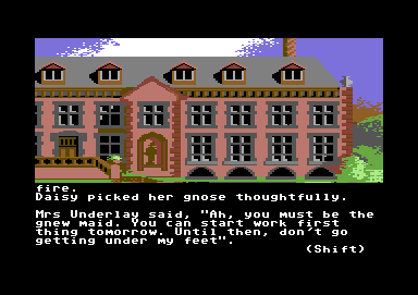 Ingrid's Back! (Commodore 64) screenshot: Typical boss