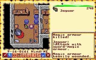 Ultima VI: The False Prophet (DOS) screenshot: Attack!