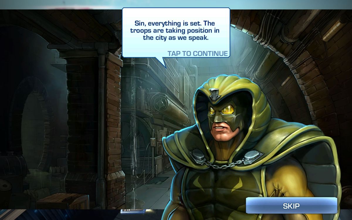 Captain America: The Winter Soldier (Windows Apps) screenshot: Introduction sequence