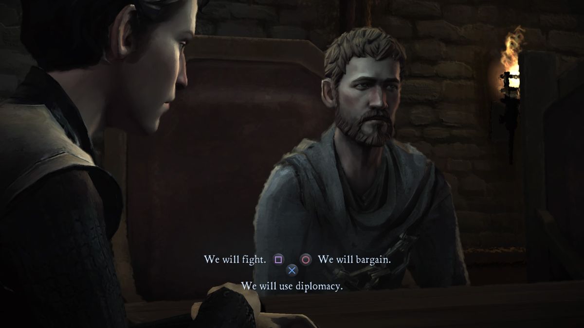 Screenshot of Game of Thrones Episode 1 Iron from Ice (PlayStation 4