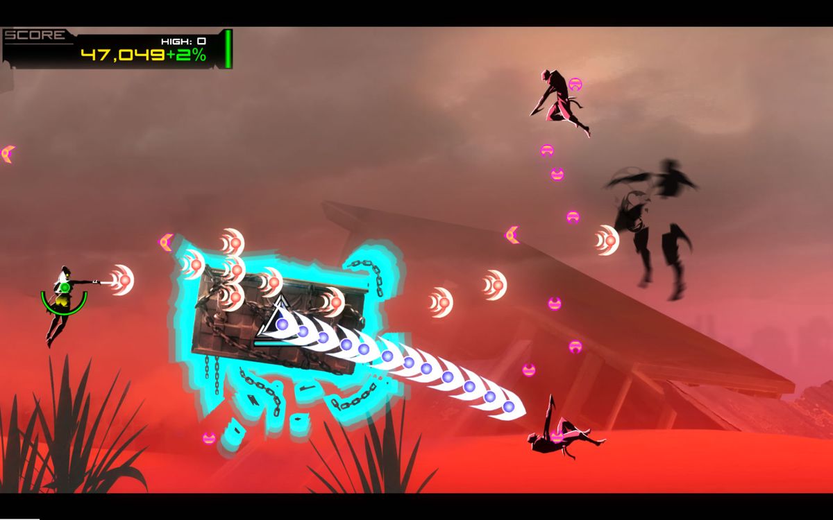 A City Sleeps (Windows) screenshot: The idol has been equipped with the Anger ghost and starts to attack.