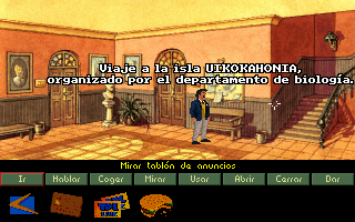 Igor: Objective Uikokahonia (DOS) screenshot: Our hero discovers his mission!