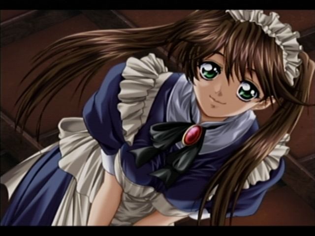 Elysion: Eien no Sanctuary (Dreamcast) screenshot: Close-up on Mirei