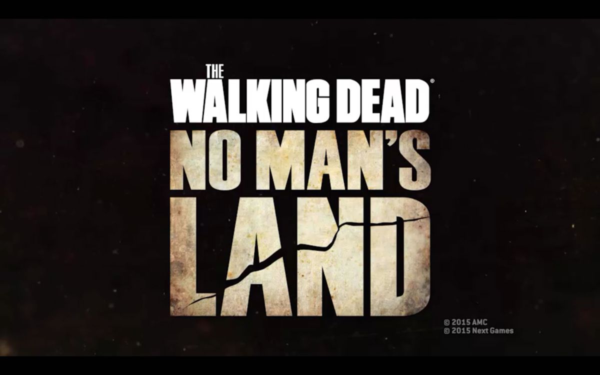 The Walking Dead: No Man's Land (Android) screenshot: Title screen